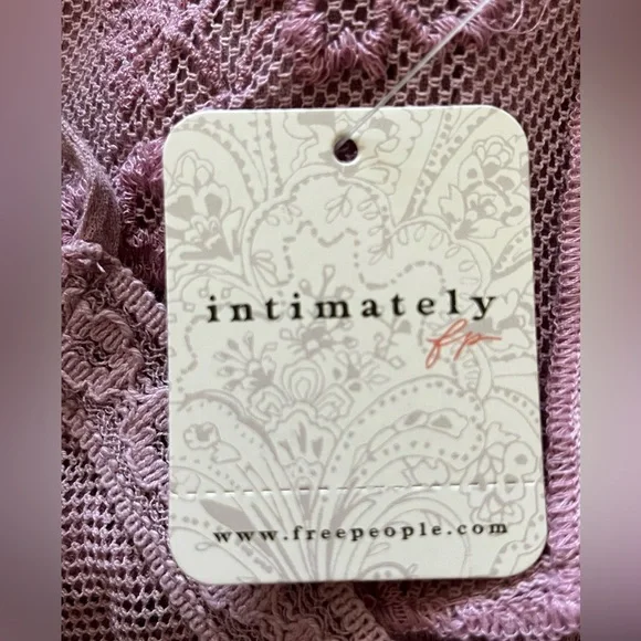 NWT Free People Still the One Lace Intimately FP Sheer Floral Bodysuit La Fluer